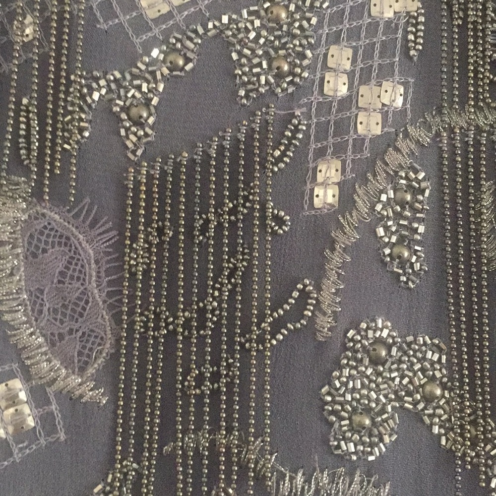 MLV sequin/lace ROMPER. - Picture 4 of 5